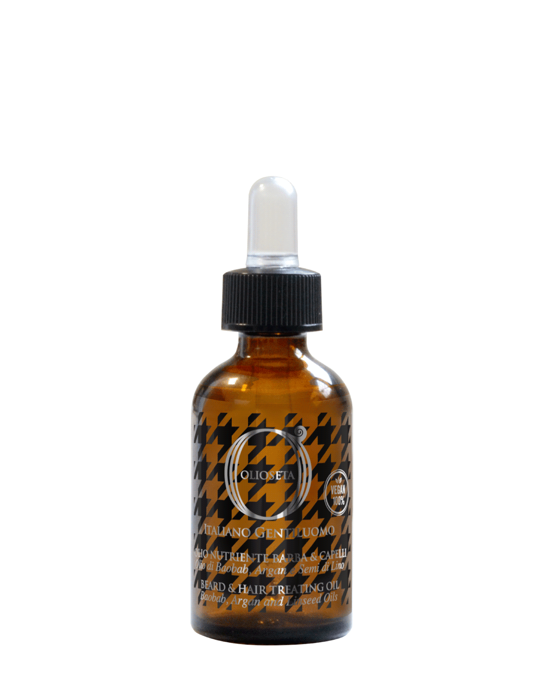 Olioseta Italiano Gentiluomo Olio nutriente barba e capelli uomo barex.livealiana